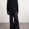 Jumbo Ribbed Virgin Wool Sweater - BK Jumbo Ribbed Virgin Wool Sweater - BK