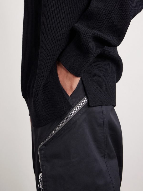Jumbo Ribbed Virgin Wool Sweater - CU Jumbo Ribbed Virgin Wool Sweater - CU