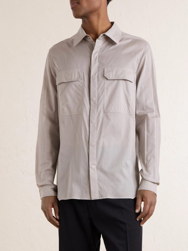 Organic Cotton-Voile Shirt - FR Organic Cotton-Voile Shirt - FR