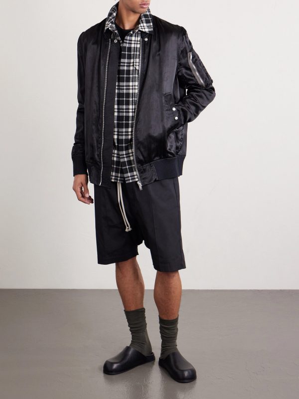 Checked Cotton-Flannel Shirt - OU Checked Cotton-Flannel Shirt - OU