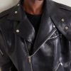 Jumbo Bauhaus Stooges Oversized Leather Jacket - CU
