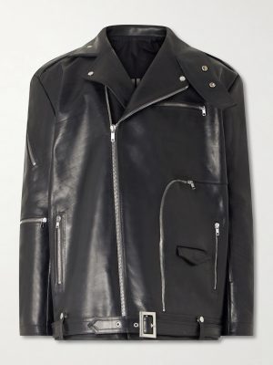 Jumbo Bauhaus Stooges Oversized Leather Jacket