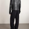 Temple Work Leather Jacket - BK Temple Work Leather Jacket - BK