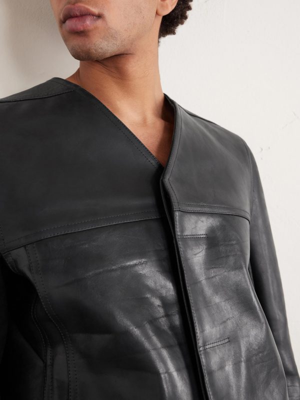 Temple Work Leather Jacket - CU Temple Work Leather Jacket - CU