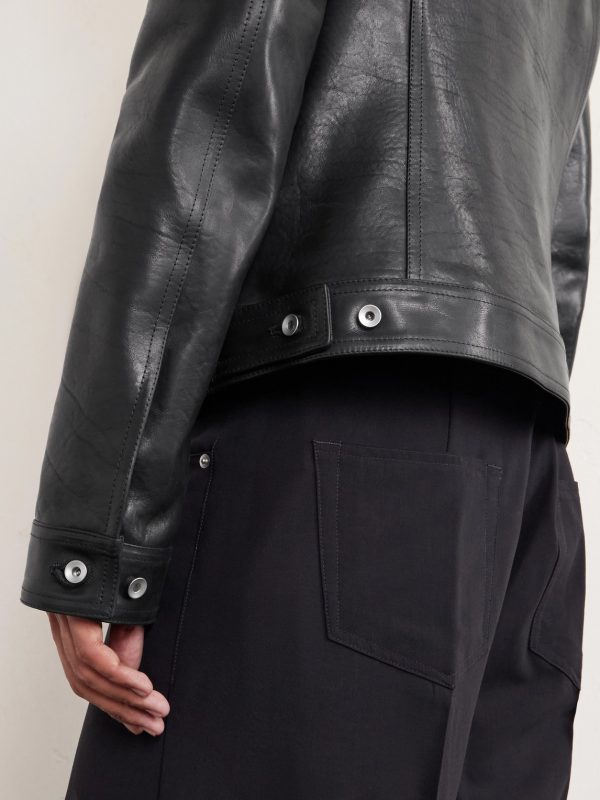 Temple Work Leather Jacket - E1 Temple Work Leather Jacket - E1