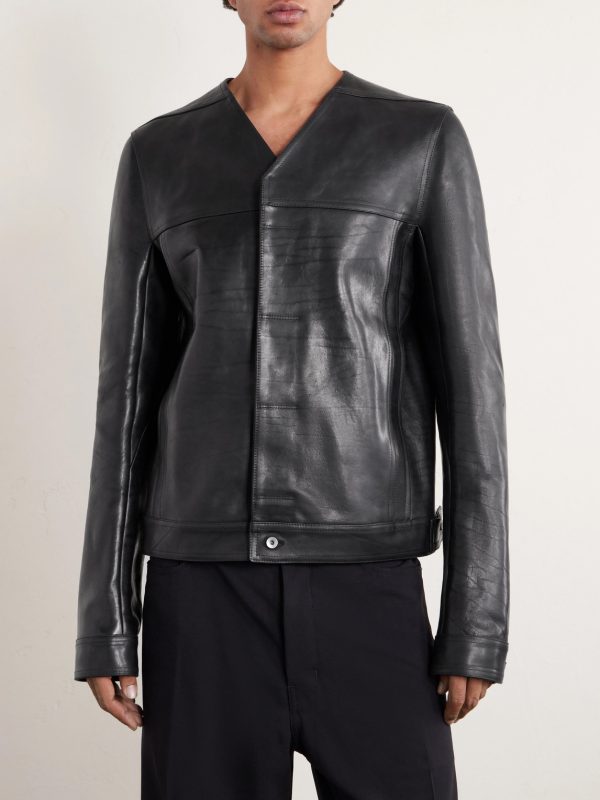 Temple Work Leather Jacket - FR Temple Work Leather Jacket - FR