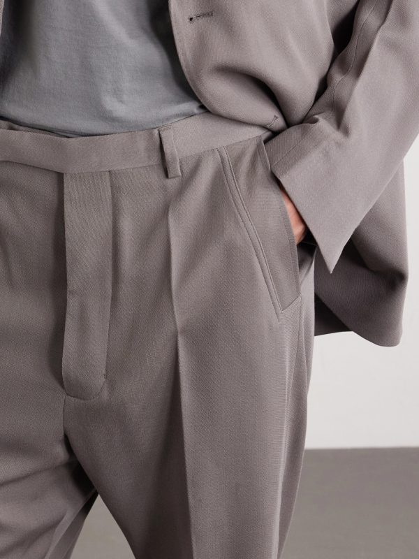 Straight-Leg Wool Trousers - E1 Straight-Leg Wool Trousers - E1