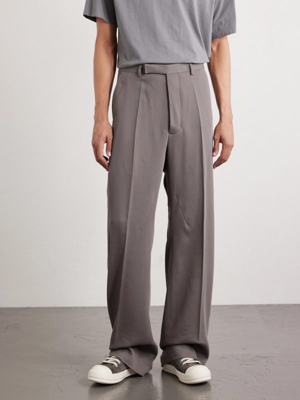 Straight-Leg Wool Trousers - FR Straight-Leg Wool Trousers - FR