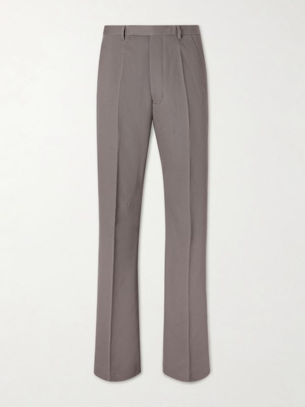 Straight-Leg Wool Trousers Straight-Leg Wool Trousers