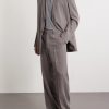 Straight-Leg Wool Trousers - OU Straight-Leg Wool Trousers - OU