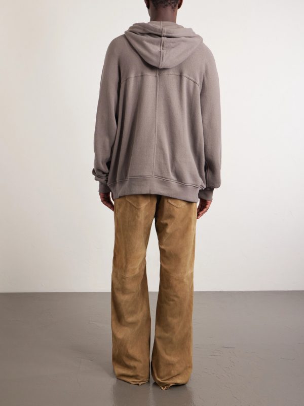 Organic Cotton-Terry Zip-Up Hoodie - BK Organic Cotton-Terry Zip-Up Hoodie - BK