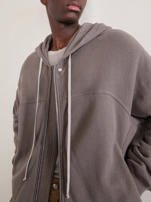 Organic Cotton-Terry Zip-Up Hoodie - CU Organic Cotton-Terry Zip-Up Hoodie - CU