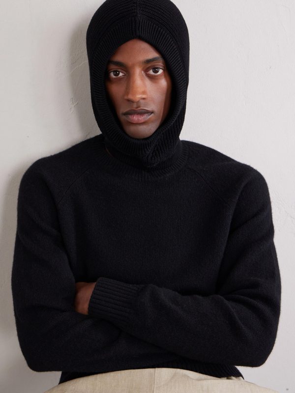 Ribbed Cotton Balaclava - FR