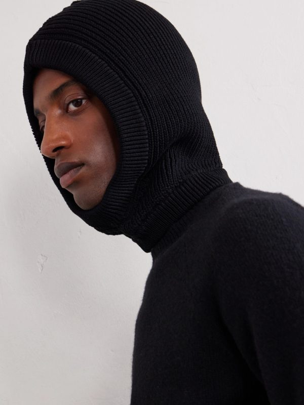 Ribbed Cotton Balaclava - OU