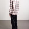 Checked Cotton-Flannel Shirt - BK Checked Cotton-Flannel Shirt - BK