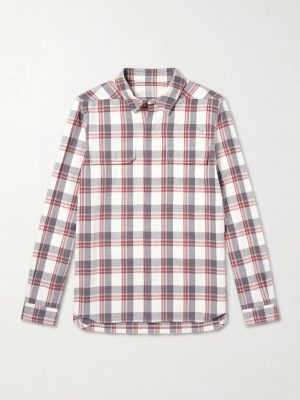 Checked Cotton-Flannel Shirt Checked Cotton-Flannel Shirt