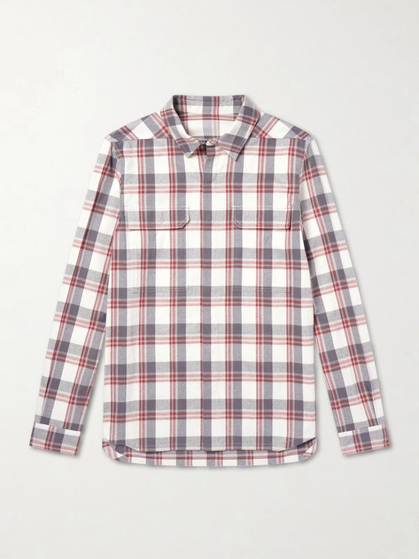 Checked Cotton-Flannel Shirt Checked Cotton-Flannel Shirt