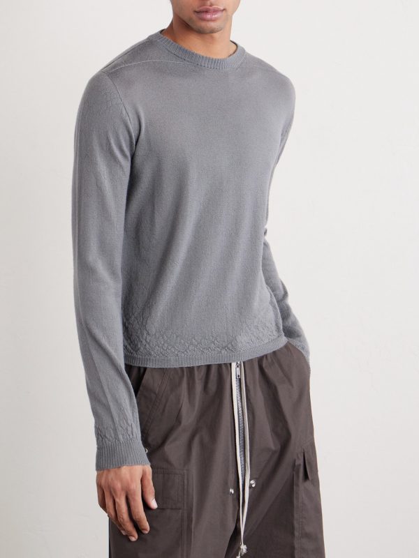 Slim-Fit Boiled Cashmere Sweater - FR Slim-Fit Boiled Cashmere Sweater - FR