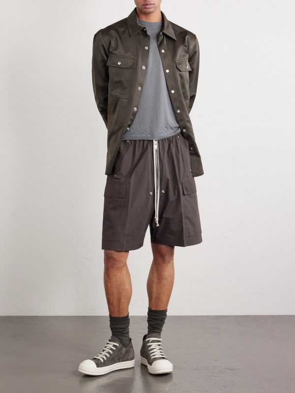 Slim-Fit Boiled Cashmere Sweater - OU Slim-Fit Boiled Cashmere Sweater - OU