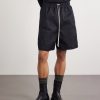 Straight-Leg Cotton-Blend Poplin Shorts - FR Straight-Leg Cotton-Blend Poplin Shorts - FR