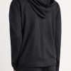 Boiled-Cashmere Zip-Up Hoodie - BK Boiled-Cashmere Zip-Up Hoodie - BK