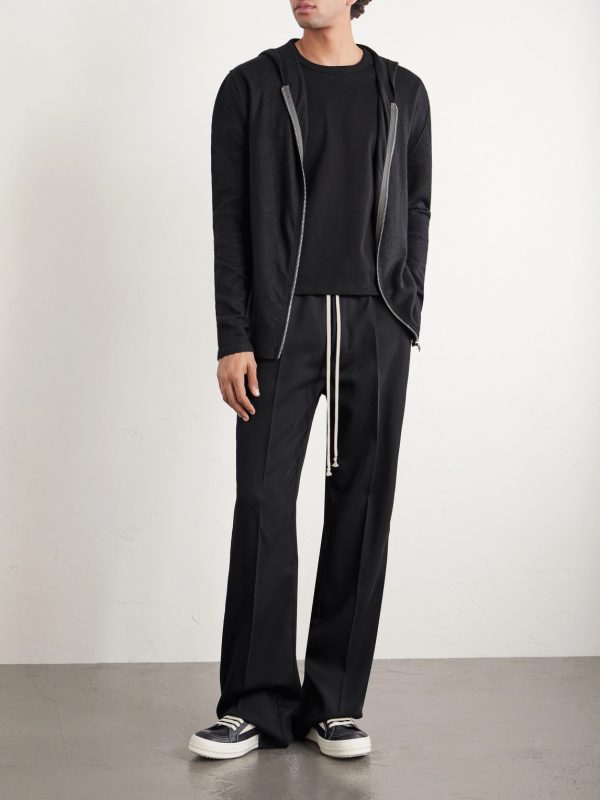 Boiled-Cashmere Zip-Up Hoodie - OU Boiled-Cashmere Zip-Up Hoodie - OU