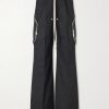 Heizer Belas Wide-Leg Cotton-Blend Poplin Drawstring Cargo Trousers Heizer Belas Wide-Leg Cotton-Blend Poplin Drawstring Cargo Trousers