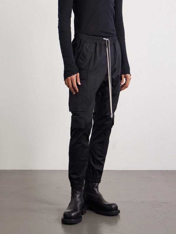 Mastodon Megacargo Slim-Fit Tapered Organic Cotton-Blend Poplin Trousers - FR Mastodon Megacargo Slim-Fit Tapered Organic Cotton-Blend Poplin Trousers - FR