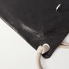 Embellished Leather Drawstring Backpack - CU