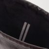 Embellished Leather Drawstring Backpack - E1