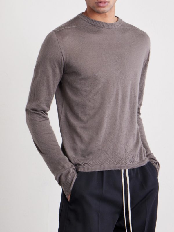 Slim-Fit Boiled Cashmere Sweater - FR Slim-Fit Boiled Cashmere Sweater - FR