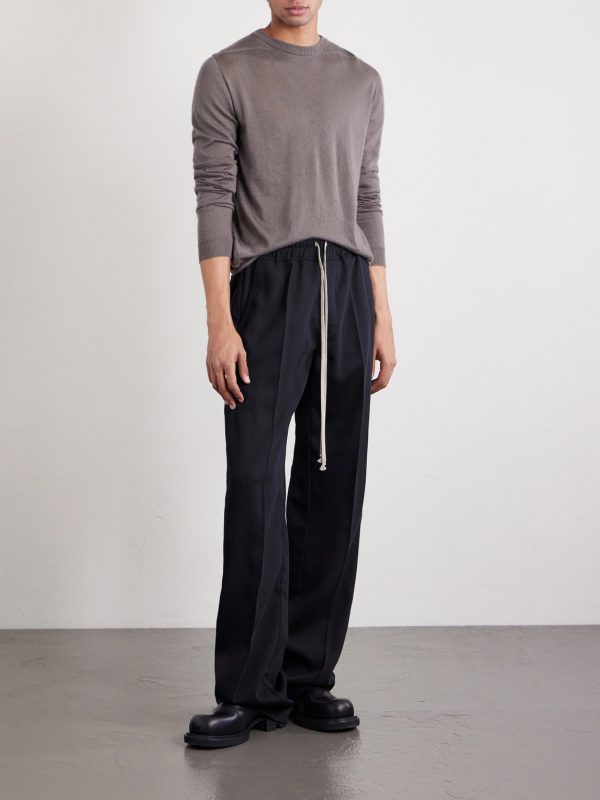 Slim-Fit Boiled Cashmere Sweater - OU Slim-Fit Boiled Cashmere Sweater - OU