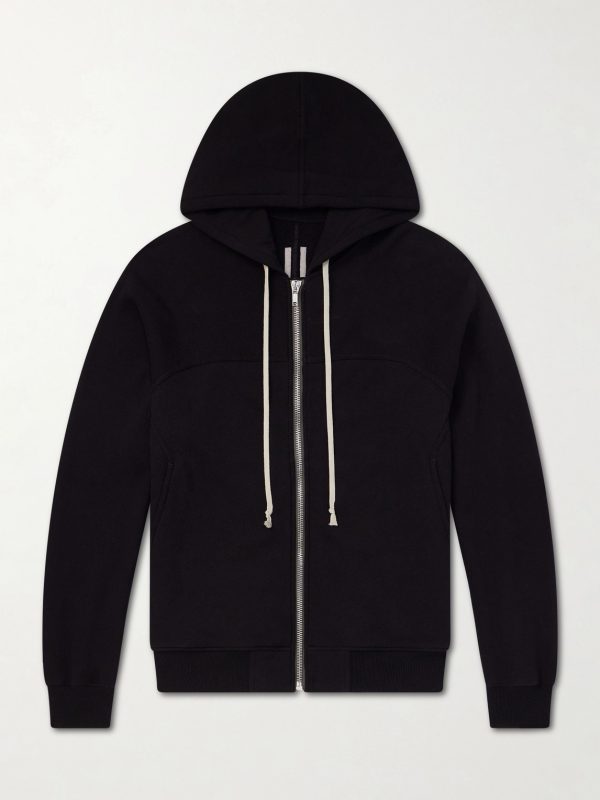 Organic Cotton-Terry Zip-Up Hoodie