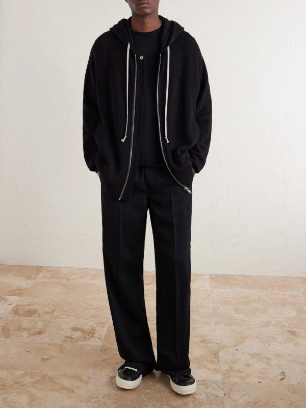 Organic Cotton-Terry Zip-Up Hoodie - OU