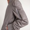 Leather Bomber Jacket - CU Leather Bomber Jacket - CU