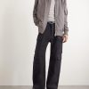 Leather Bomber Jacket - OU Leather Bomber Jacket - OU