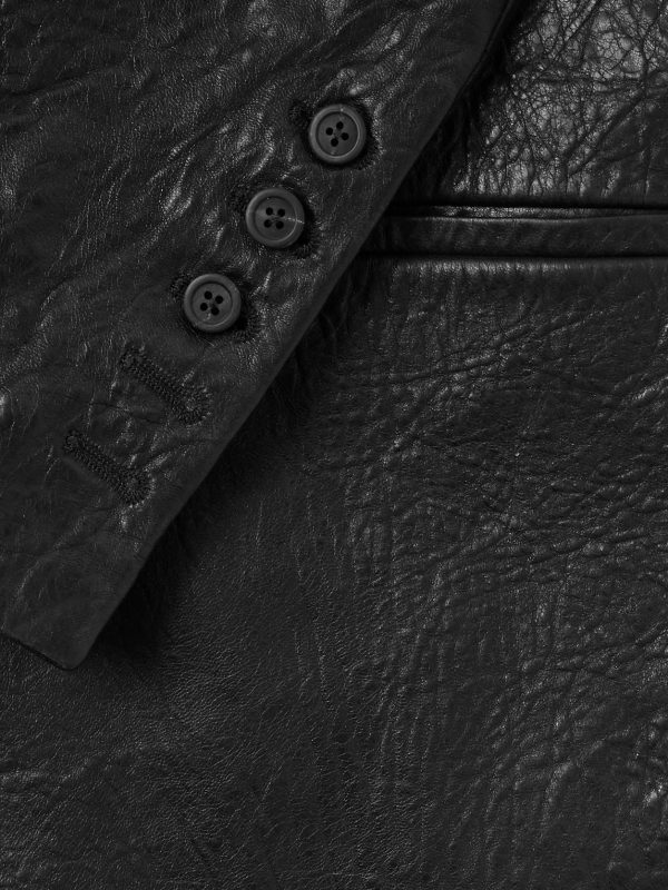 Concordian Textured-Leather Jacket - E1 Concordian Textured-Leather Jacket - E1