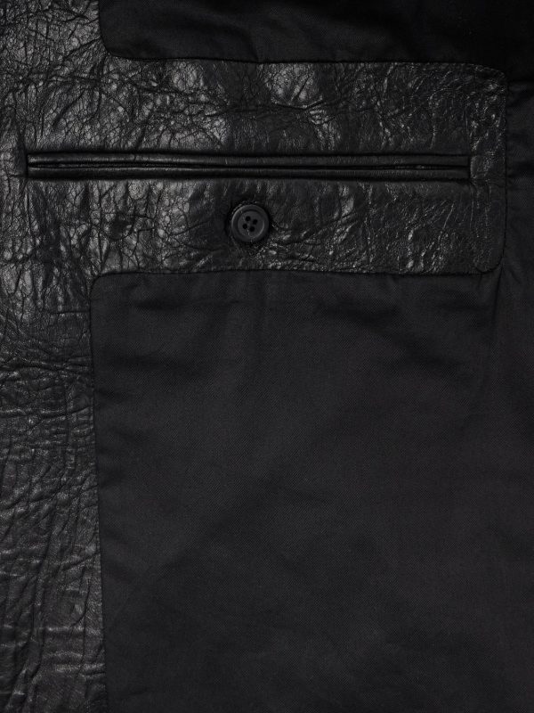 Concordian Textured-Leather Jacket - E2 Concordian Textured-Leather Jacket - E2