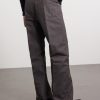 Geth Straight-Leg Organic Cotton-Blend Canvas Trousers - BK