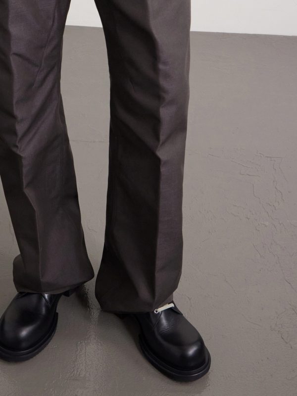 Geth Straight-Leg Organic Cotton-Blend Canvas Trousers - E2