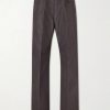 Geth Straight-Leg Organic Cotton-Blend Canvas Trousers