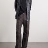 Geth Straight-Leg Organic Cotton-Blend Canvas Trousers - OU