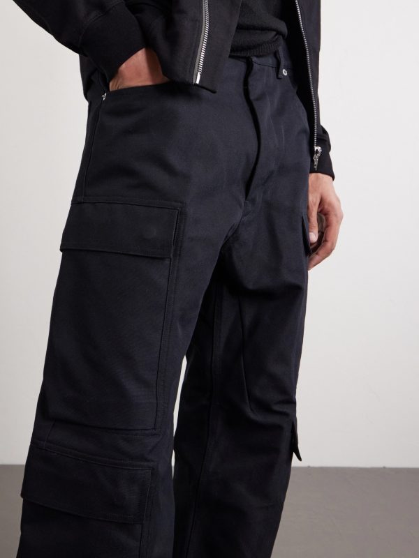 Geth Straight-Leg Cotton-Blend Canvas Cargo Trousers - CU Geth Straight-Leg Cotton-Blend Canvas Cargo Trousers - CU