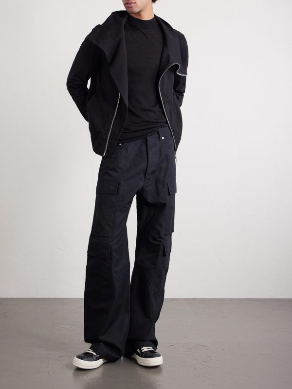 Geth Straight-Leg Cotton-Blend Canvas Cargo Trousers - OU Geth Straight-Leg Cotton-Blend Canvas Cargo Trousers - OU
