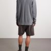 Jumbo Ribbed Virgin Wool Sweater - BK Jumbo Ribbed Virgin Wool Sweater - BK