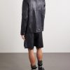Brad Textured Leather Jacket - BK Brad Textured Leather Jacket - BK
