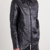 Brad Textured Leather Jacket - FR Brad Textured Leather Jacket - FR