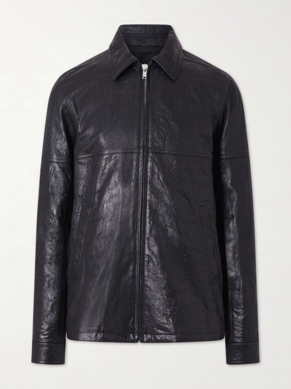 Brad Textured Leather Jacket Brad Textured Leather Jacket