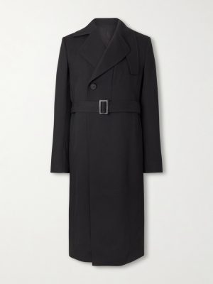 Drella Double-Breasted Wool Coat Drella Double-Breasted Wool Coat