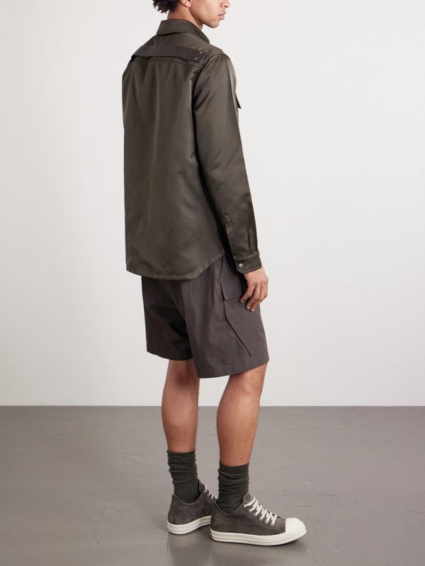 Duchesse-Satin Overshirt - BK Duchesse-Satin Overshirt - BK